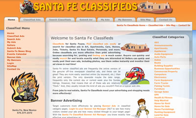 Santa Fe Classifieds
